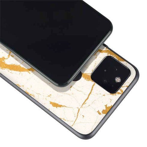 Cracked Marble Google Pixel 5 Skin